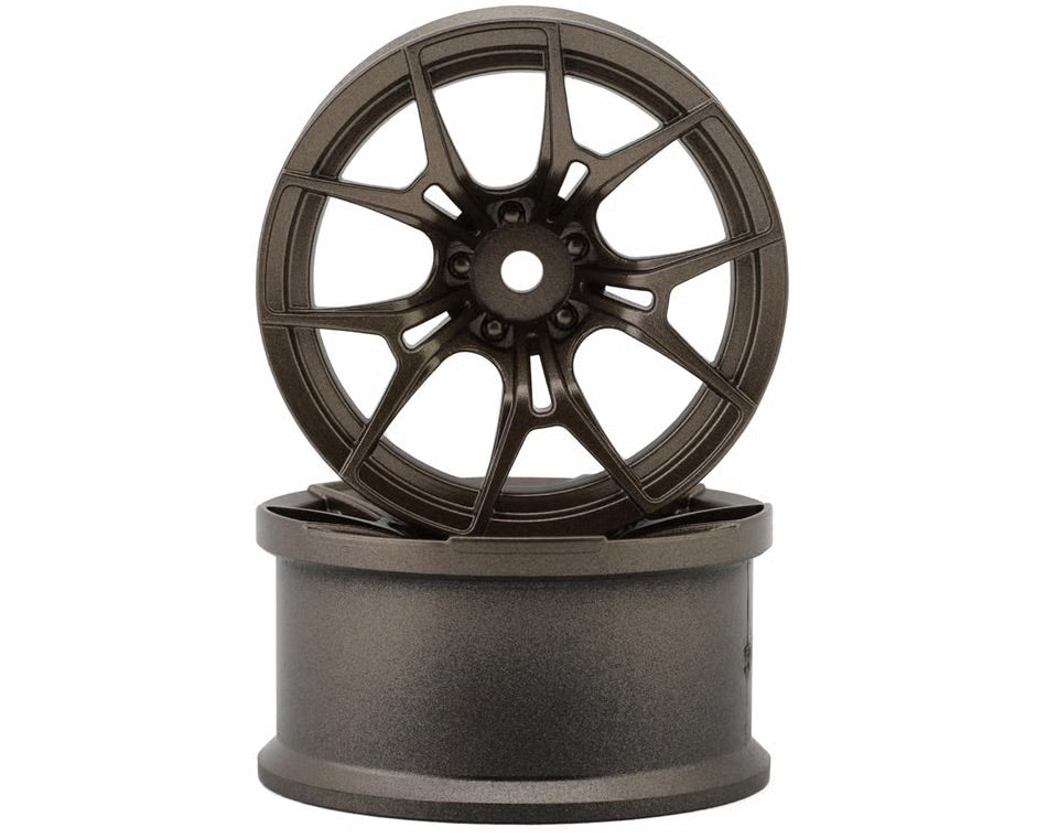 FX SPORT MULTI-SPOKE DRIFT WHEELS (DARK BRONZE) 6MM [TOPLINE] TDW-0614DBR