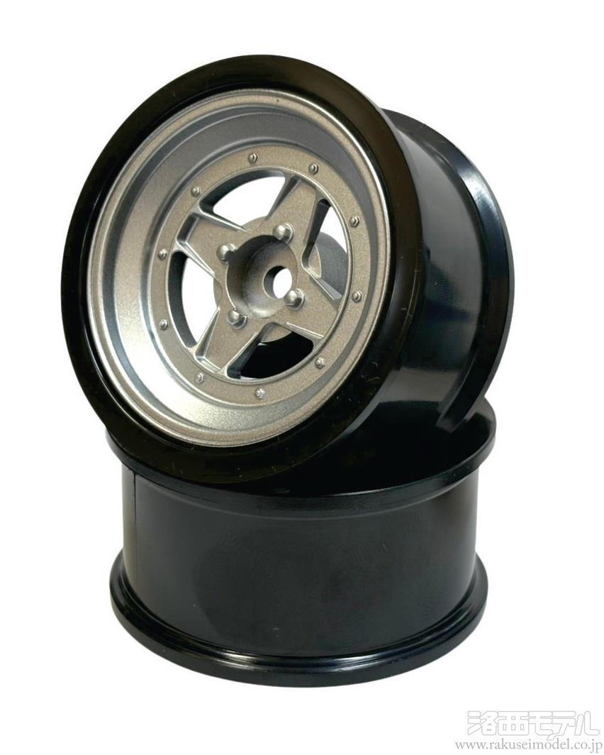 MINI Classic Spoke-M II Fifteen Model (M-CHASSIS SIZE) Matte Silver 6mm / 8mm Offset [Topline] TDW-0618MS TDW-0818MS