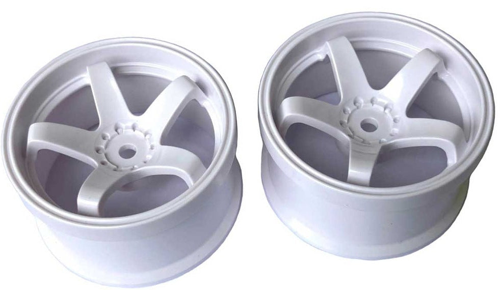 N Model Ver.3 30mm Rims Offset (6mm/8mm)- White Black Matte Bronze Rims [TOPLINE] TDW-282WH