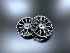 DAISY (mesh) Chrome FACE DISC for Super-Rim (2 pc) [Tetsujin] TT