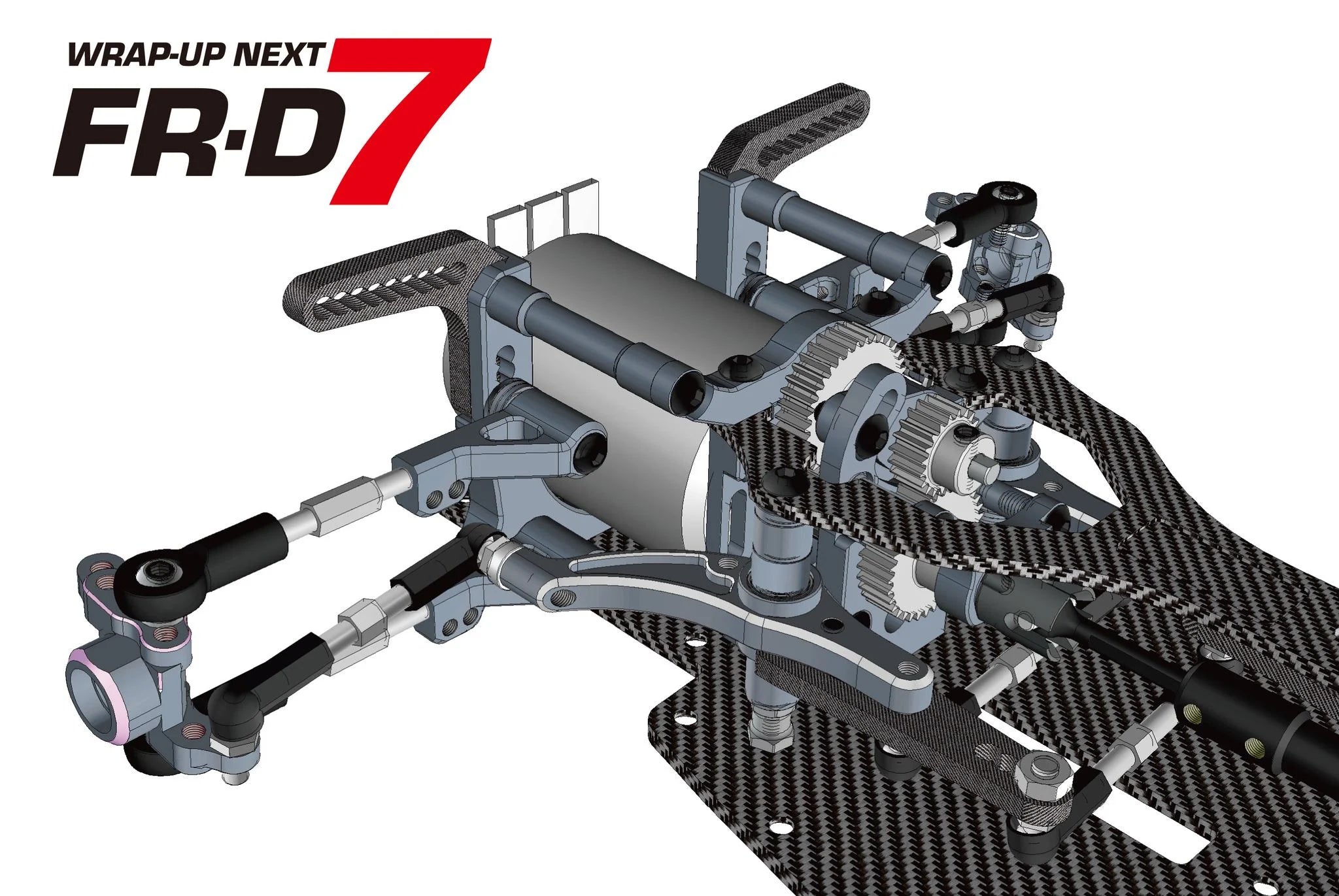 PREORDER: FR-D7 CORE KIT - Black Purple Red 1-10 RWD Adjustable