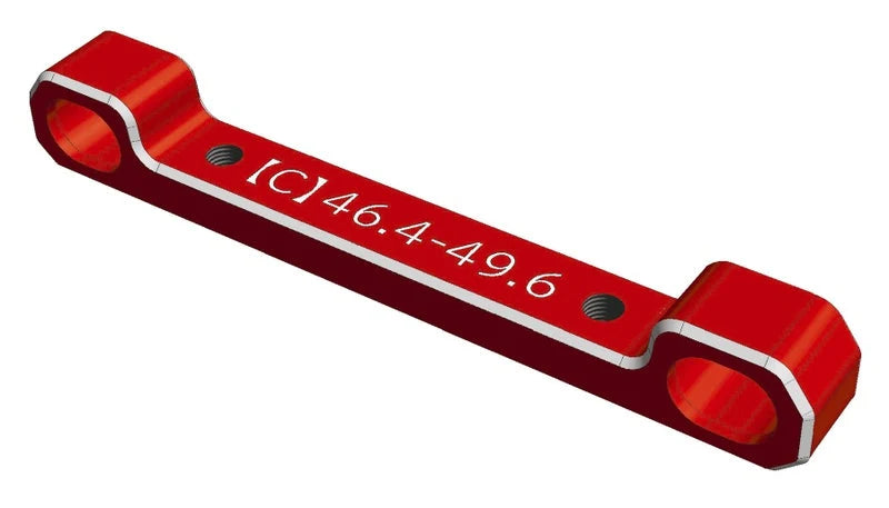 Dual Face Suspension Mount C (46.4-49.6mm) Red Black Purple [Wrap Up Next] 0687-FD 0688-FD 0689-FD
