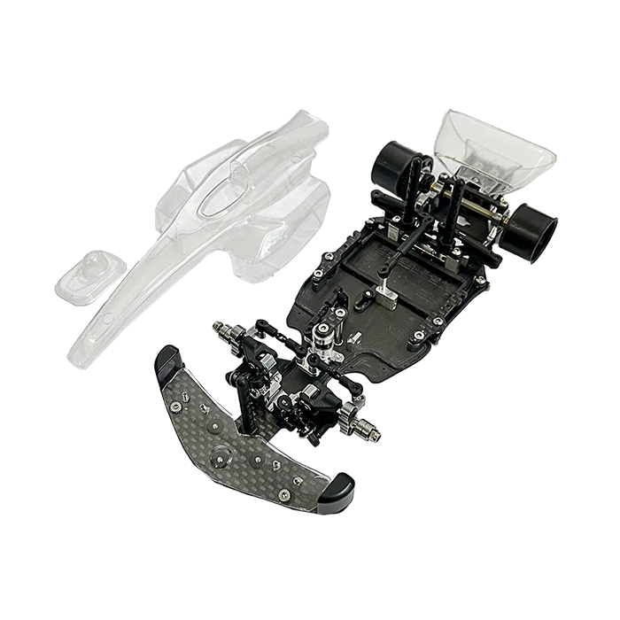 XB-F1 1/28 F1 Formula One Chassis Kit No Servo (1/28) RWD Car [XBility] XB-F1