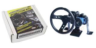 X DarkDragonWing Motion Steering Wheel For 1/10 RC Car [Yeah Racing] YA-0539