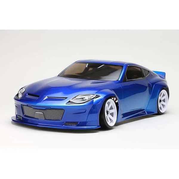 *Painted* Metallic Blue Pandem Nissan Fairlady Z RZ34 400z 1-10 BODY SET [Yokomo] SD-RZ34BLB