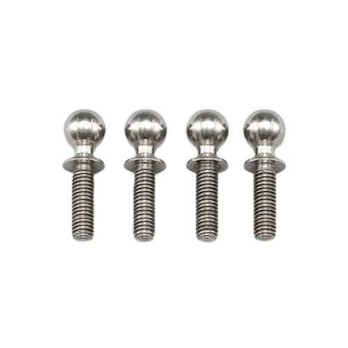 HD φ5.5mm Rod End Ball for YZ-2/YZ-4 (10mm thread) - 4pc Ball studs [YOKOMO] Z2-206-10A