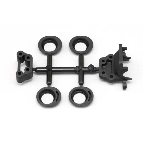 Graphite molded gearbox cap, differential height adapter, shock tower spacer for SO1.0 SO2.0  [YOKOMO] Z2-302CTG
