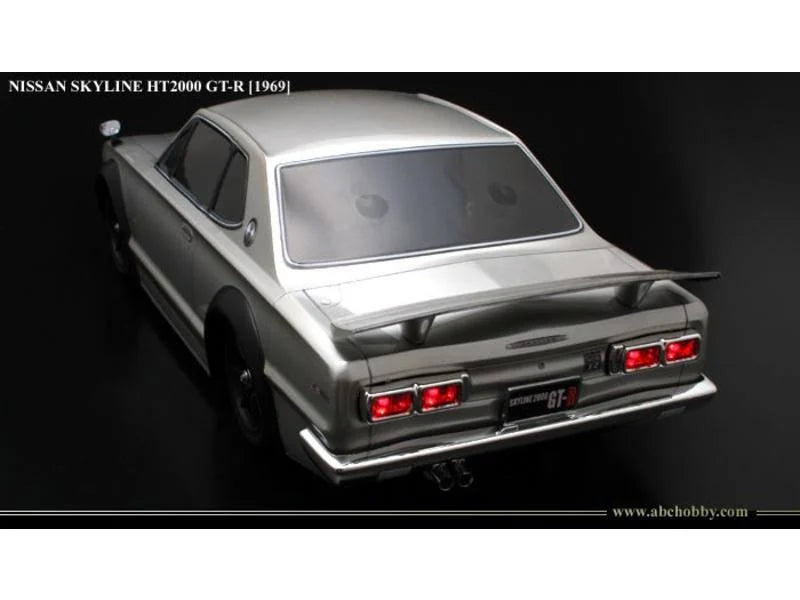 Nissan Skyline HT2000 KPGC10 GT-R Hakosuka w Fender Flares 1-10 Body Set [ABC Hobby] 67093