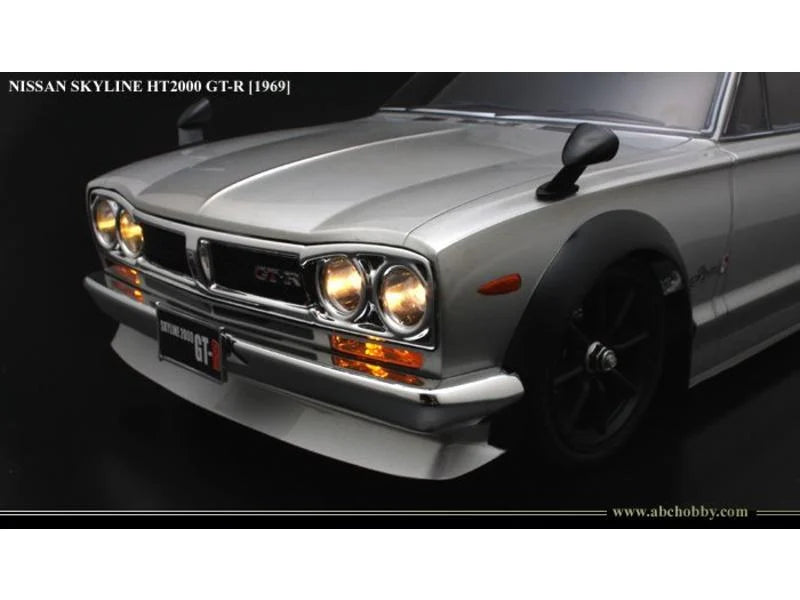 Nissan Skyline HT2000 KPGC10 GT-R Hakosuka w Fender Flares 1-10 Body Set [ABC Hobby] 67093