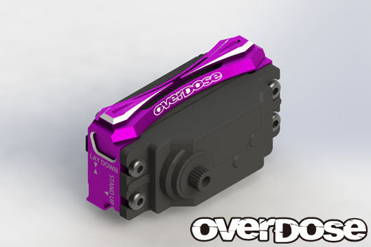 PREORDER: 2Way Servo Mount GALM - Red Purple Black [OVERDOSE