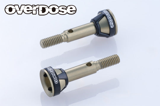 PREORDER: Light Weight Aluminum Rear Axle Shaft (For Galm ver2) (RED PURPLE BLACK) [Overdose] OD3982 OD3981 OD3980