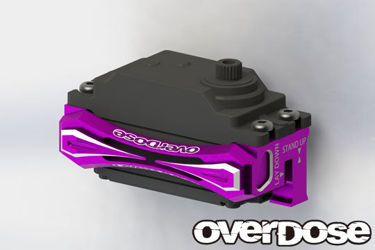 PREORDER: 2Way Servo Mount GALM - Red Purple Black [OVERDOSE