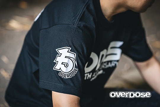 PREORDER: Limited Edition Weld 15th Anniversary T-Shirt OD15 Graffiti - White Black Yellow - M L XL XXL XXXL [Overdose]