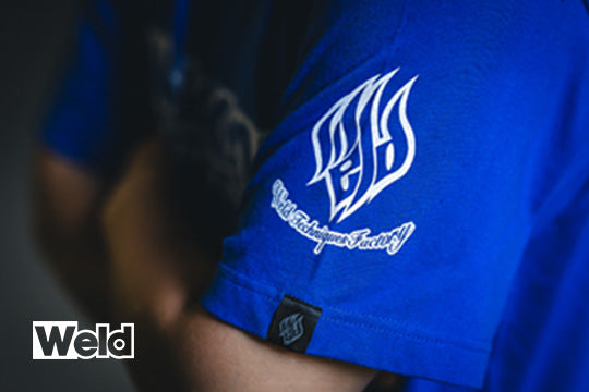 PREORDER: Limited Edition Weld 25th Anniversary T-Shirt Overdose Skull - Blue - M L XL XXL XXXL [Overdose]