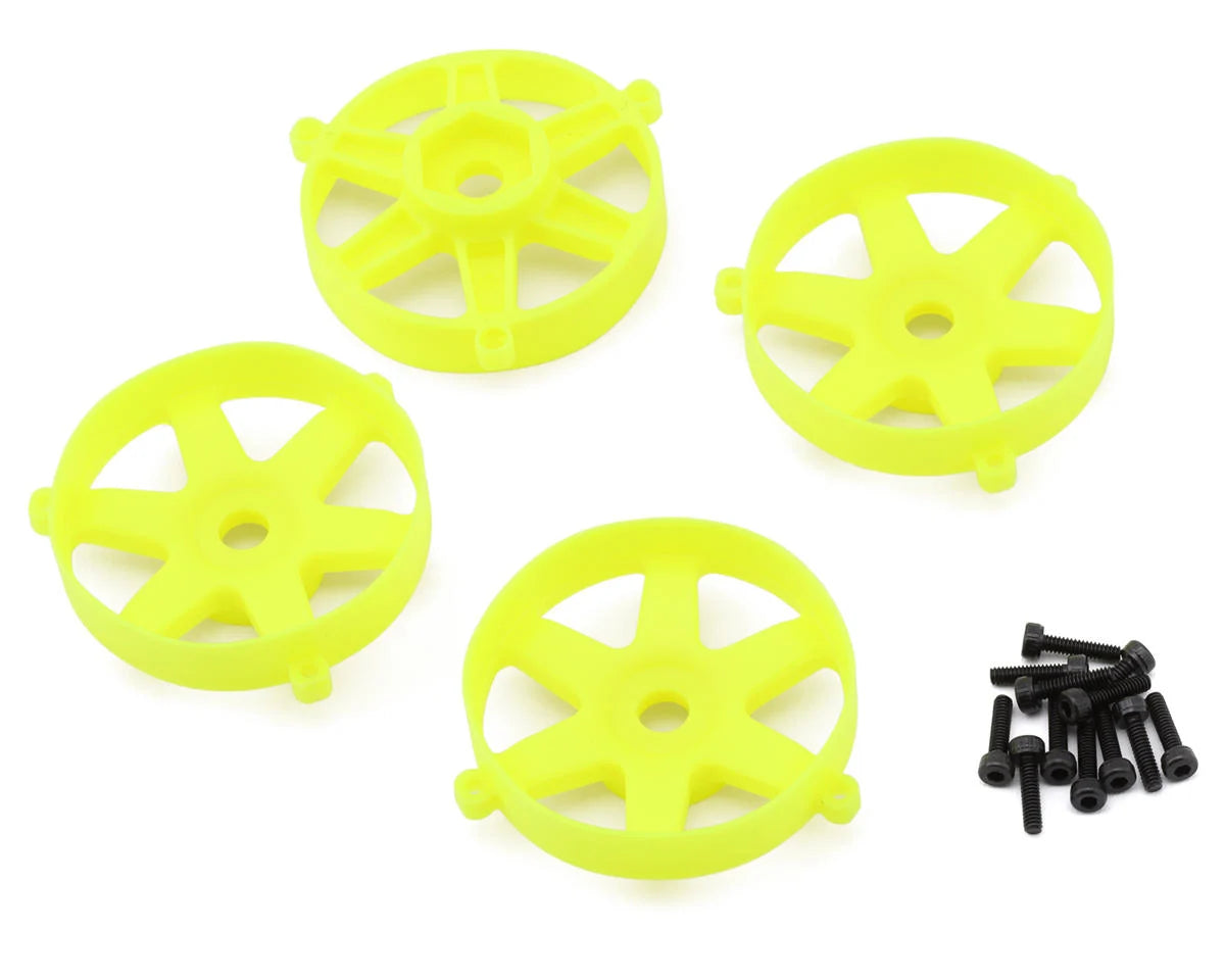 DC10 FT Adjustable 2-Piece Wheel Rims - 4pc (Inner Face Plates)  [Associated] 72246 72247 72248 72249