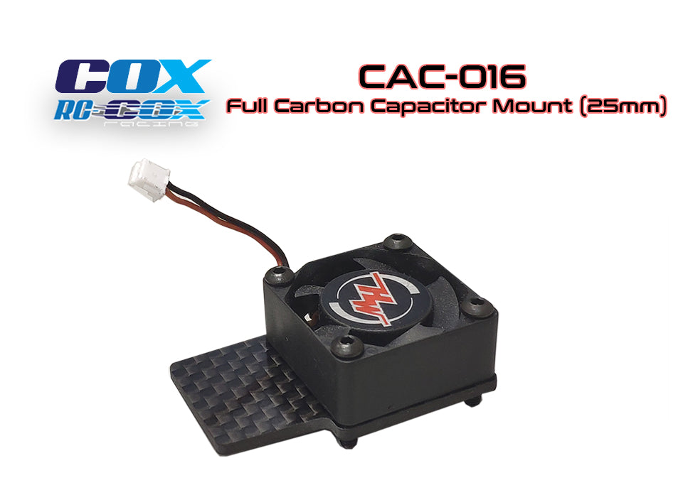 Full Carbon Capacitor Mount (25mm or 30mm) [ARR] CAC-016 CAC-014