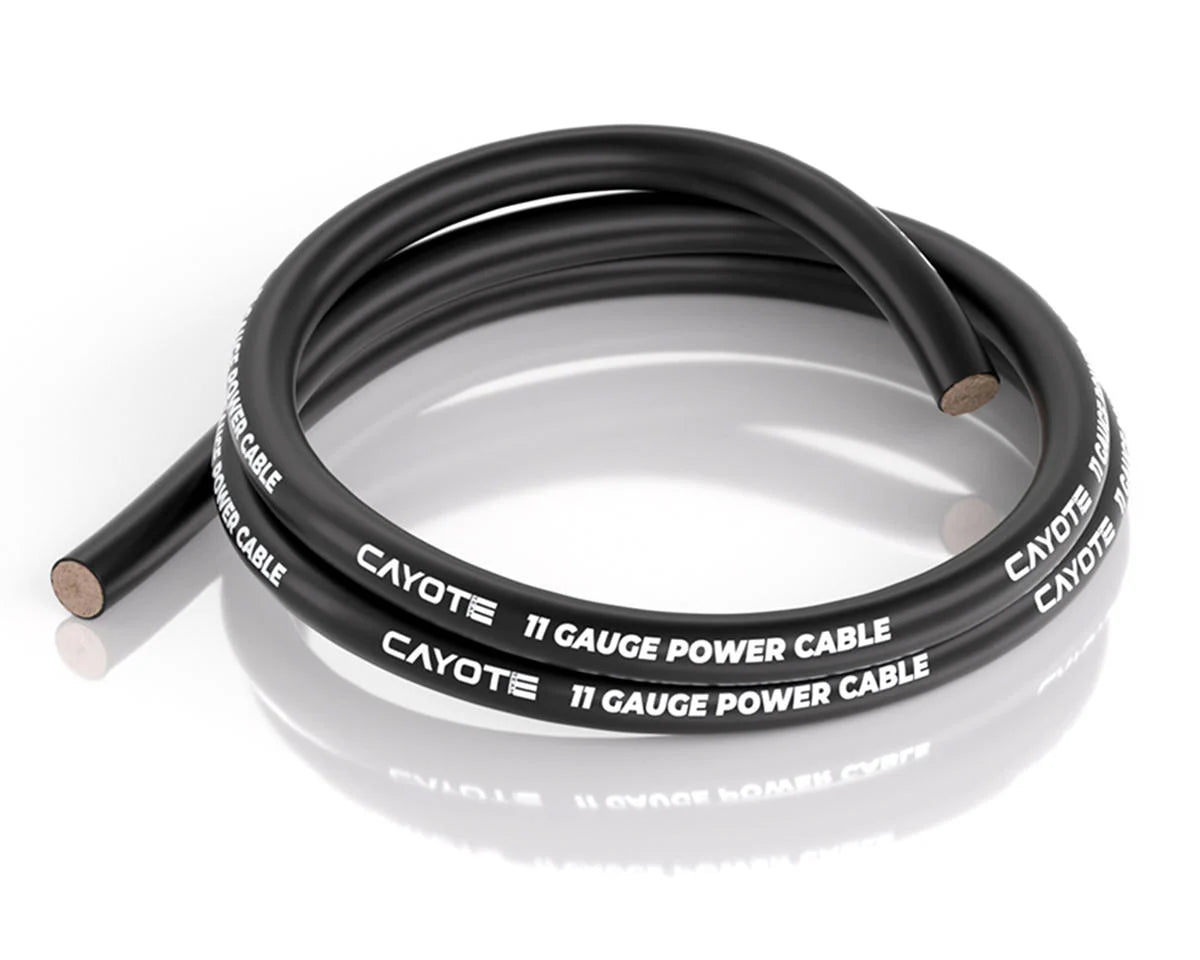 RC Crest Thin-Wall Silicone Wire 11-13 AWG (1 Meter) [Cayote] CYECW05