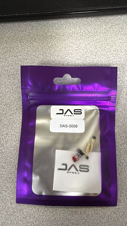 24K Low Profile 2mm Bullets with Tabs - Lipo Plugs Set [Das Speed] DAS-0008