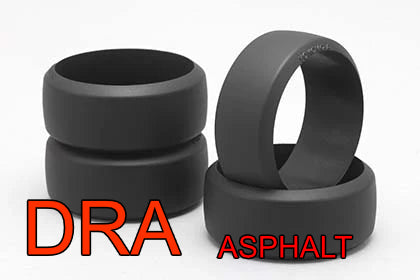 Yokomo DRA Competition Drift Tire for Asphalt Surface 4-Pack [Yokomo] ZR-DRAA