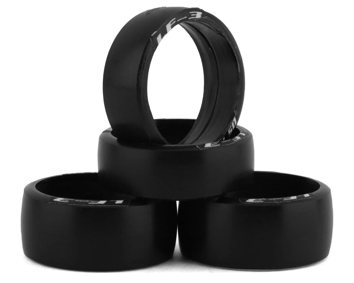LF3 Drifting Tire STAGGER: 8.5mm and 11mm (2 and 2) PACK Mini-Z - DRZ ...