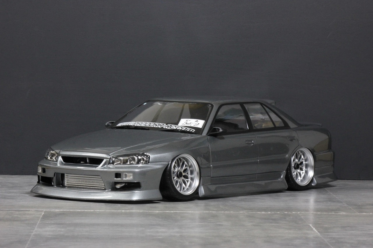 PREORDER: Nissan Skyline ER34 4dr Sedan R34 1-10 Body Set [Pandora] PAB-3238