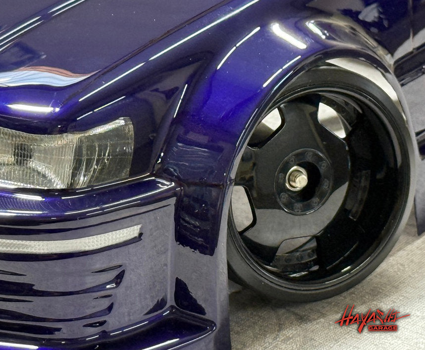 Vip Rim Setup EURO (BIPPU) VIP Dish Style 1-10 Rims 8mm - Chrome Metallic Silver Glo ...