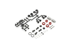 NCY正規品]アルミ削出6段階調整式ブレーキレバー左右SET赤