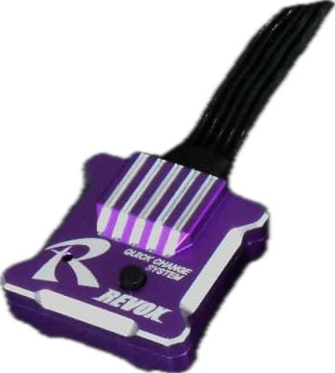 Rêve D REVOX D-SPEC GYRO パープル PURPLE REVE-D Steering Gyro REVOX for RWD Drift Car (3ch only