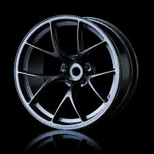 1-10 BBS CI-R (SPLIT 5 SPOKE) RID BLACK - 5 Offset Drift Rims (4-Pack) [MST] 832042BK
