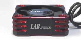 LAB 30x30x10mm Aluminum High Speed Cooling Fan (Red - Purple) [LAB] LP-019 LP-047