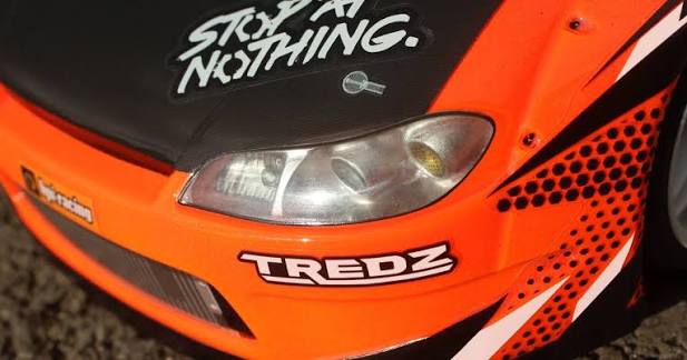 NISSAN SILVIA S15 WIDEBODY w/ Overfenders Drift 1-10 CLEAR Body Set 200mm - [HPI] 160576