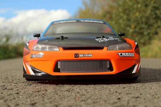 NISSAN SILVIA S15 WIDEBODY w/ Overfenders Drift 1-10 CLEAR Body Set 200mm - [HPI] 160576
