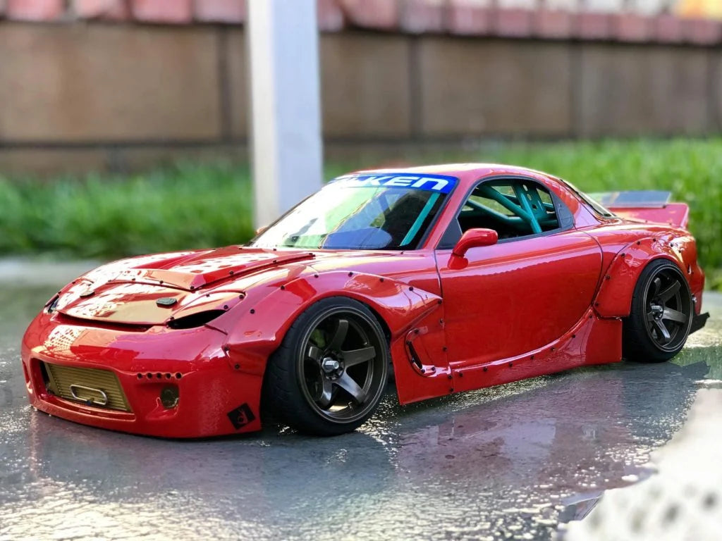 Rocket Bunny Full Bodykit for Tamiya RX-7  1-10 FD3S [Demi Works] DWRX7RB-A DWRX7RB-B