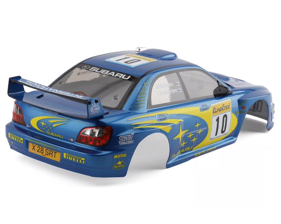 *PAINTED* 1-10 SUBARU IMPREZA STI WRC 2002 Blue Bug Eye Body Shell (Fazer) [Kyosho] FAB612BL