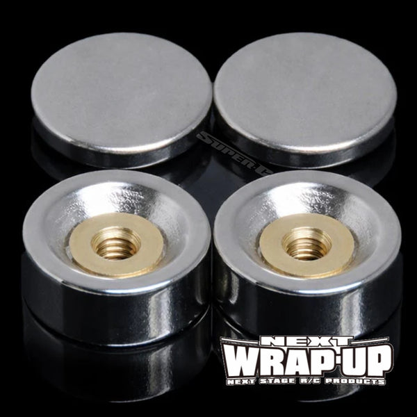 Body Mount Magnet Screw Lock for Stealth Body And Other uses 2pc or 4p ...