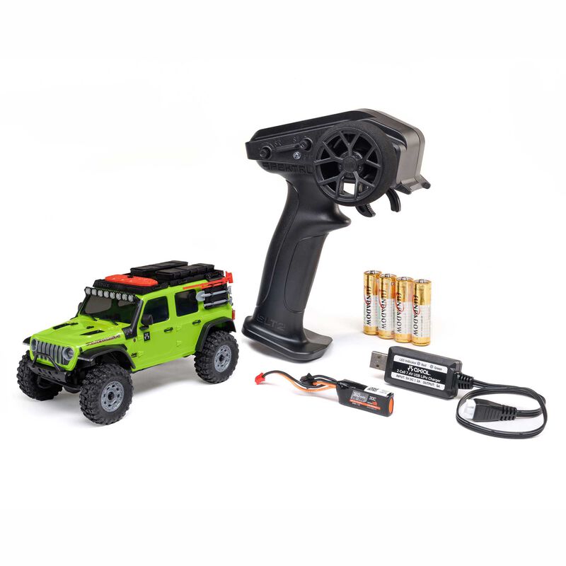 1/30 SCX30 Jeep Wrangler JLU RTR 4X4 RTR Brushed Rock Crawler [AXIAL] AXI-2261T2