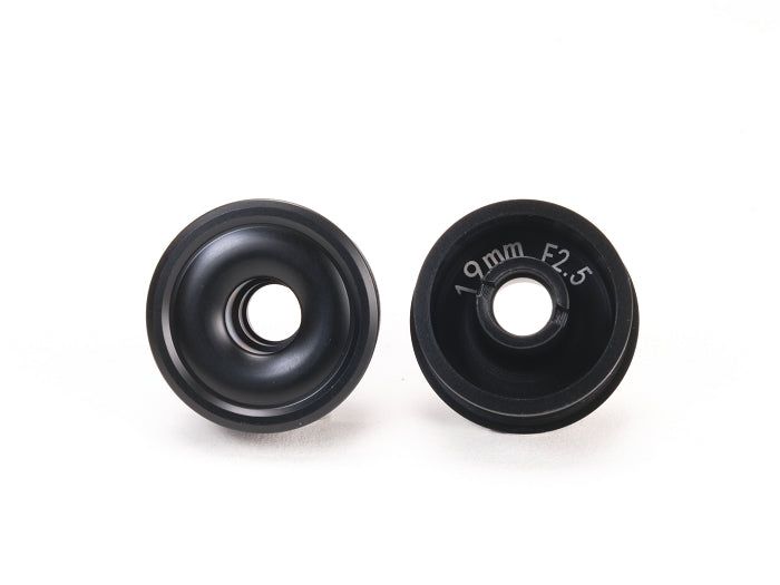 2WD Machine Cut NYLON BLACK Formula Wheels Flanged Rims for Mini-Z (1-28) [PN Racing] MR2188
