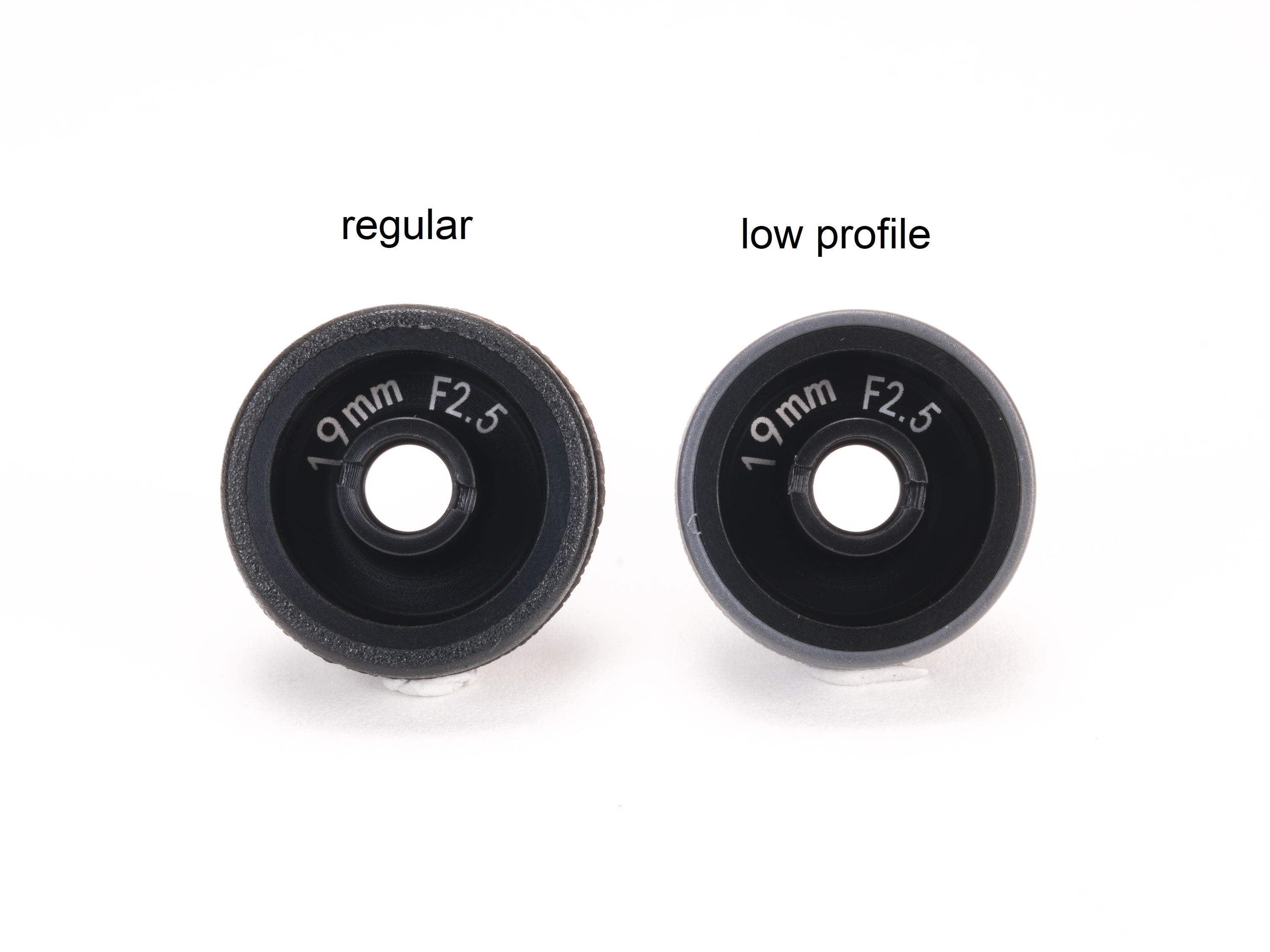 2WD Machine Cut NYLON BLACK Formula Wheels Flanged Rims for Mini-Z (1-28) [PN Racing] MR2188