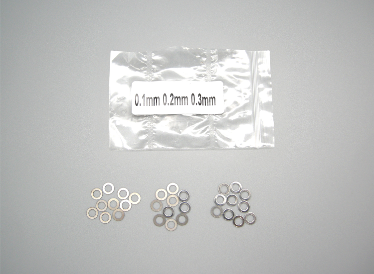 1-28 MRD - Shim Set 3X5mm (0.1/0.2/0.3mm) 10pcs [MRD] MRD-AC001