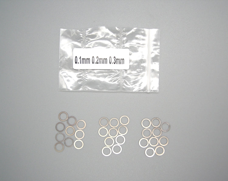 1-28 MRD - Shim Set 5x7mm (0.1/0.2/0.3mm) 10pcs [MRD] MRD-AC002