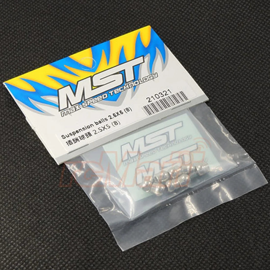 2.5x5mm Suspension Pivot Balls 8pc [MST] 210321