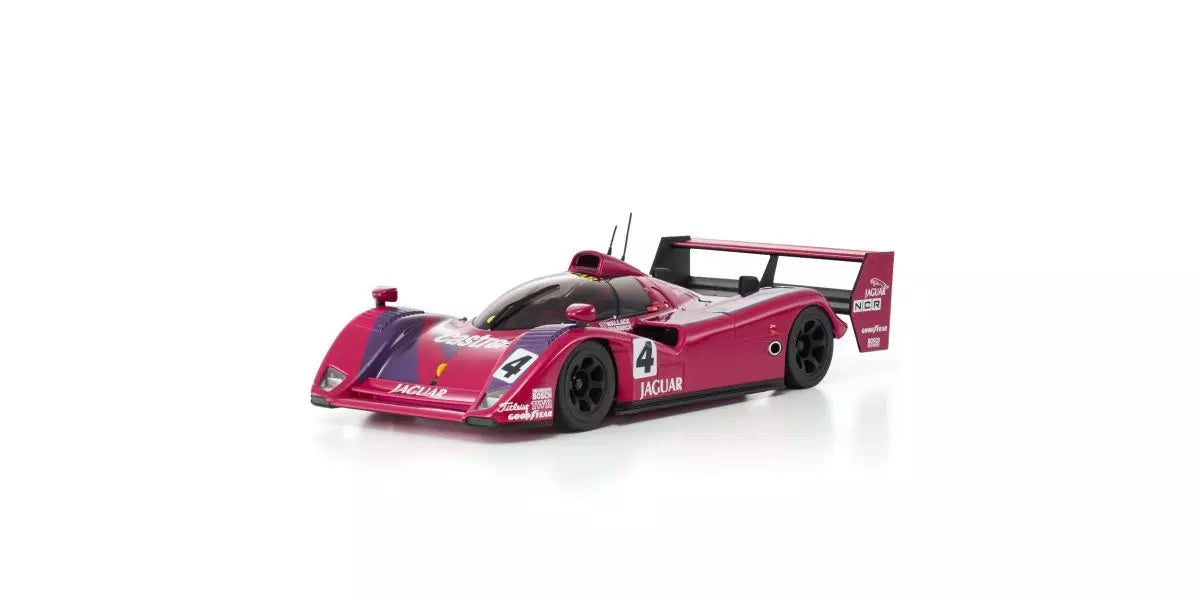 ASC JAGUAR XJR-14 No.4 LM 1991 Purple Mini-Z RWD 1-28 Painted Body Auto Scale Collection [Kyosho] MZP348LE