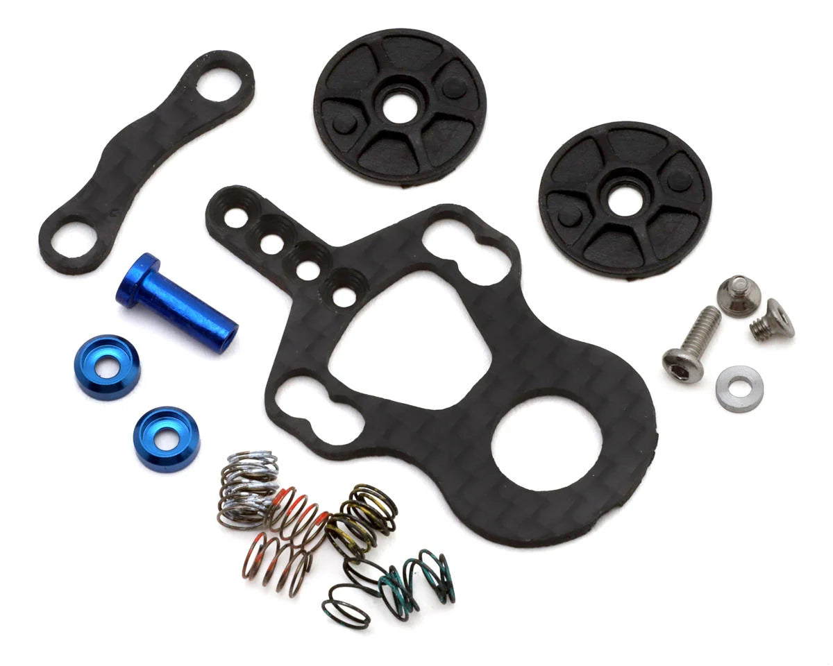 MR02/MR03 Multi Length Disk Damper Mount Set (Smooth Surface MR02/MR03 Multi Length Disk Damper Mount Set (Smooth Surface