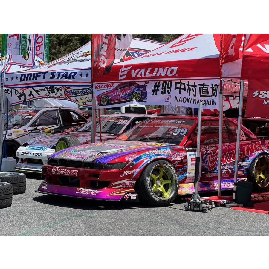 2024 Naoki Nakamura D1GP S13 Silvia Japan 1-10 Livery Set [Taka] TAKA-2024-2