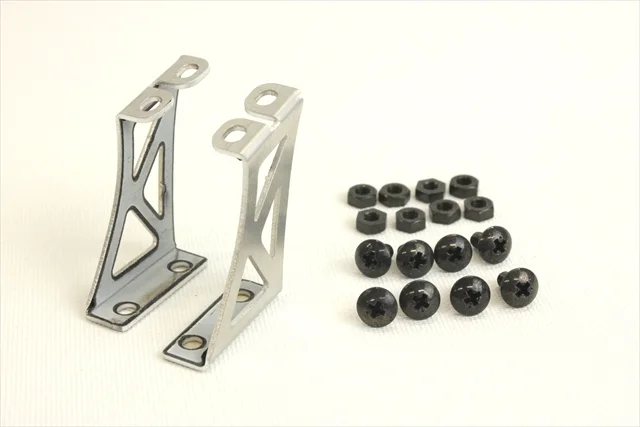 Metal 1-10 Wing Stay (TRUNK Mount) TYPE-B Set (Stands) [Pandora] PAC-922