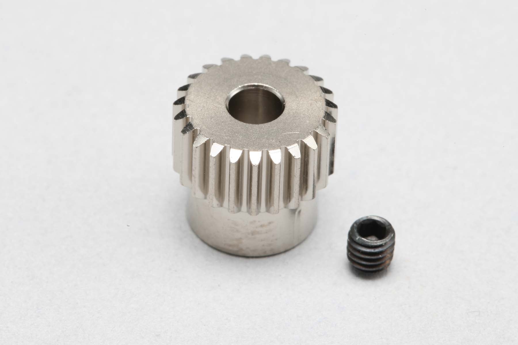 Hard Coated Aluminum Pinion Gear - 64P - 22T 23T 24T 25T 26T 27T 28T 29T 30T 31T 32T 33T 34T 35T 36T 37T 40T 41T 42T 43T 44T 45T 46T 47T 48T 50T [Yokomo] PG-64(22-50A)