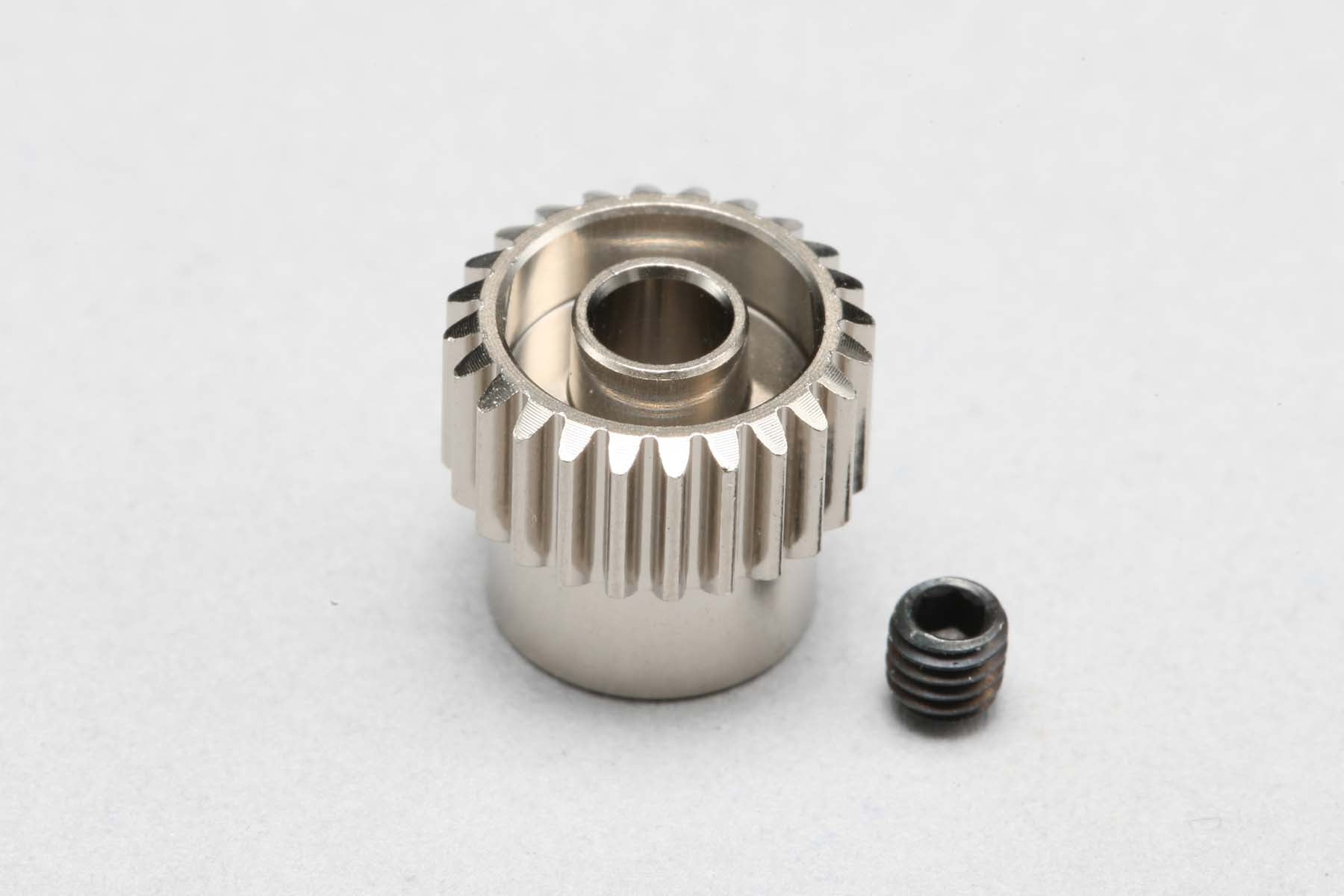 Hard Coated Aluminum Pinion Gear - 64P - 22T 23T 24T 25T 26T 27T 28T 29T 30T 31T 32T 33T 34T 35T 36T 37T 40T 41T 42T 43T 44T 45T 46T 47T 48T 50T [Yokomo] PG-64(22-50A)