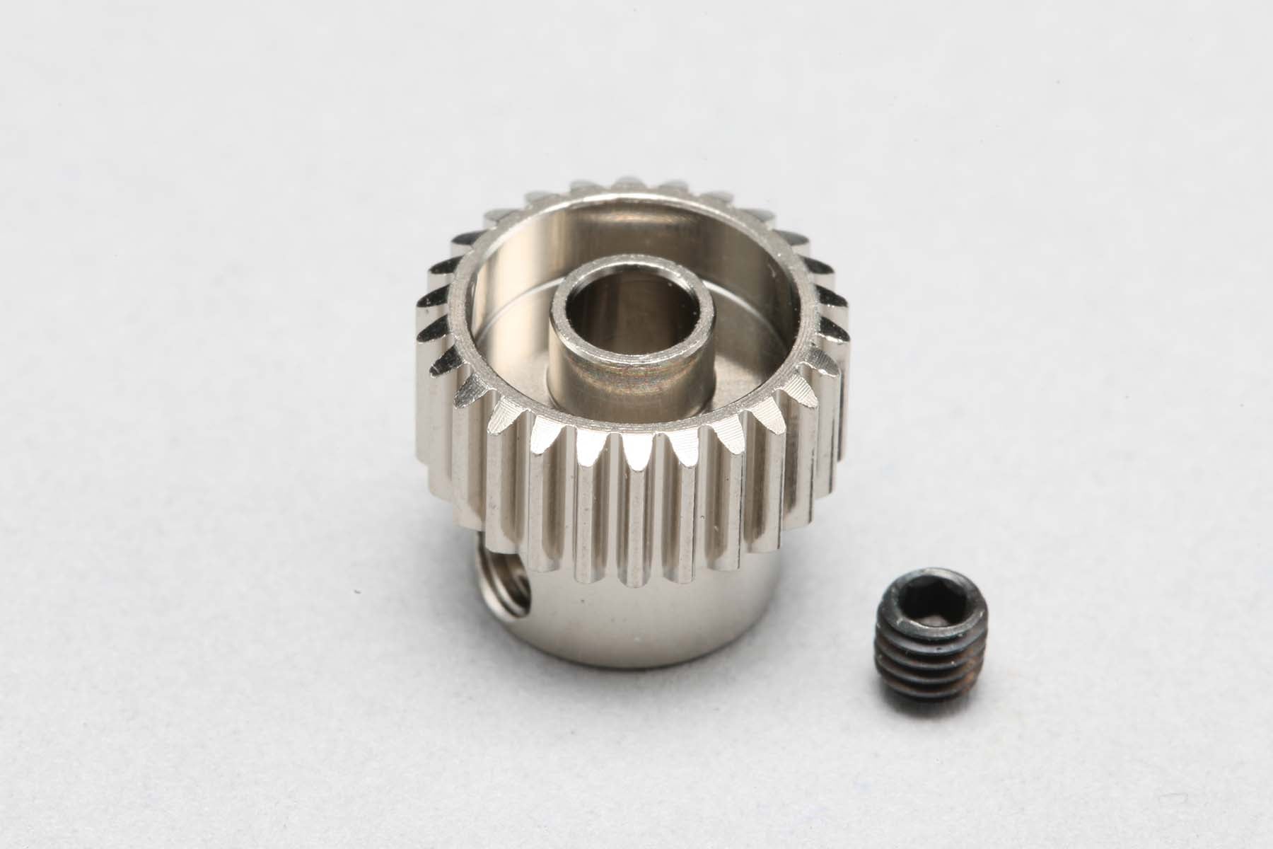 Hard Coated Aluminum Pinion Gear - 64P - 22T 23T 24T 25T 26T 27T 28T 29T 30T 31T 32T 33T 34T 35T 36T 37T 40T 41T 42T 43T 44T 45T 46T 47T 48T 50T [Yokomo] PG-64(22-50A)