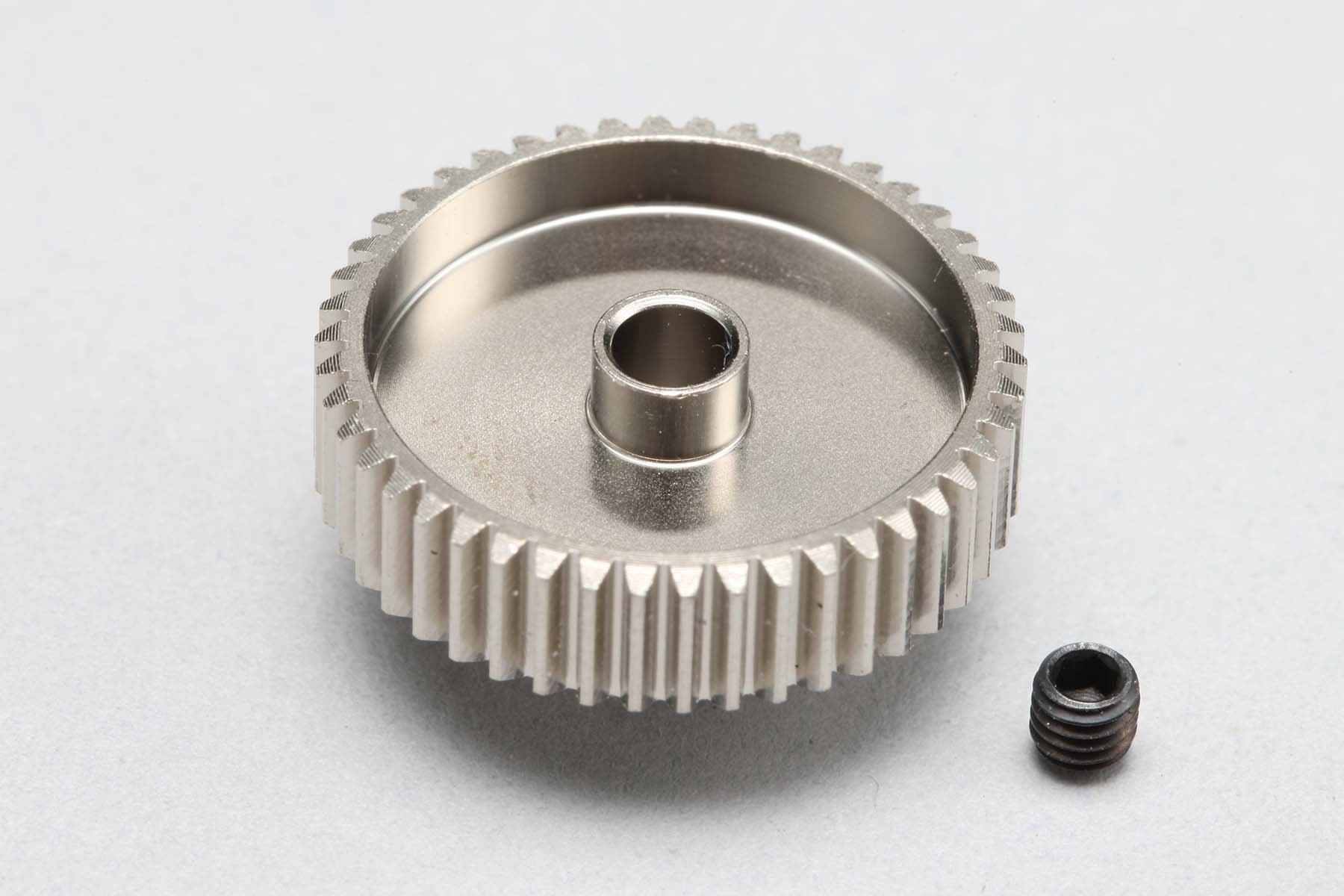 Hard Coated Aluminum Pinion Gear - 64P - 22T 23T 24T 25T 26T 27T 28T 29T 30T 31T 32T 33T 34T 35T 36T 37T 40T 41T 42T 43T 44T 45T 46T 47T 48T 50T [Yokomo] PG-64(22-50A)