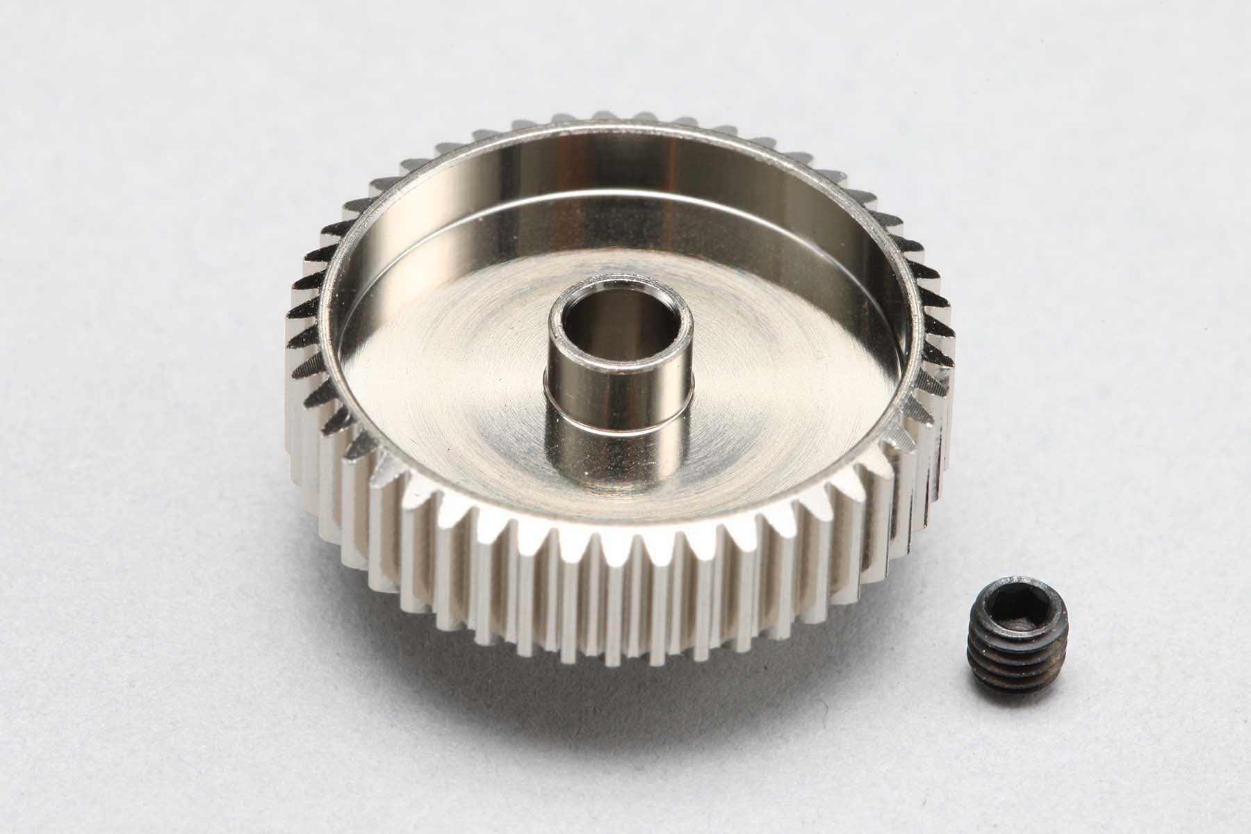 Hard Coated Aluminum Pinion Gear - 64P - 22T 23T 24T 25T 26T 27T 28T 29T 30T 31T 32T 33T 34T 35T 36T 37T 40T 41T 42T 43T 44T 45T 46T 47T 48T 50T [Yokomo] PG-64(22-50A)